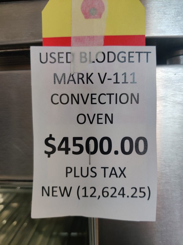Used Blodgett Mark V-III Convection Oven