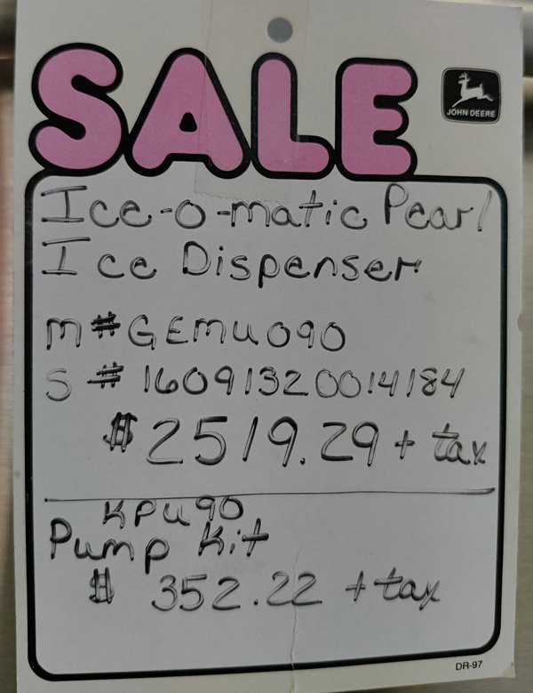 Ice-O-Matic Shaved Ice Maker for sale