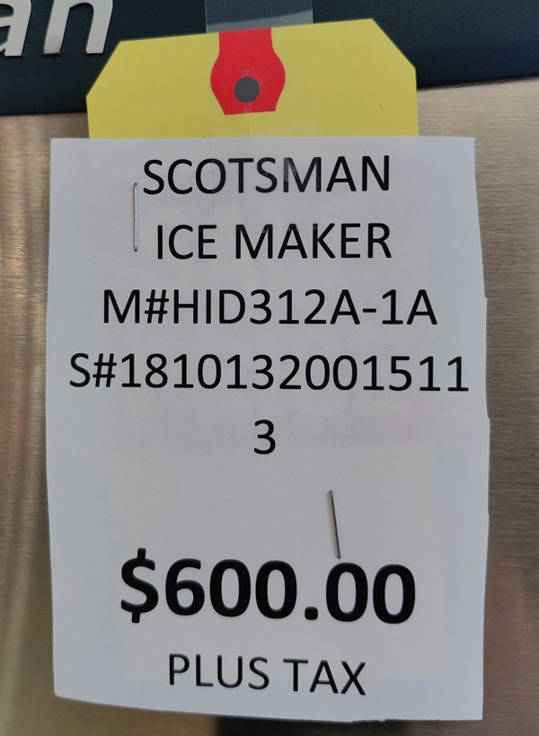 Scotsman Ice / Water Dispenser for sale
