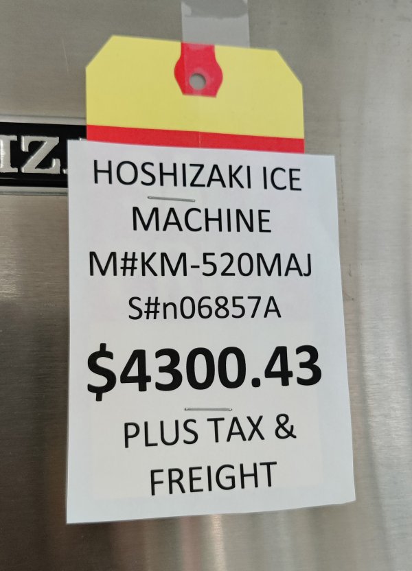 Hoshizaki Ice Maker