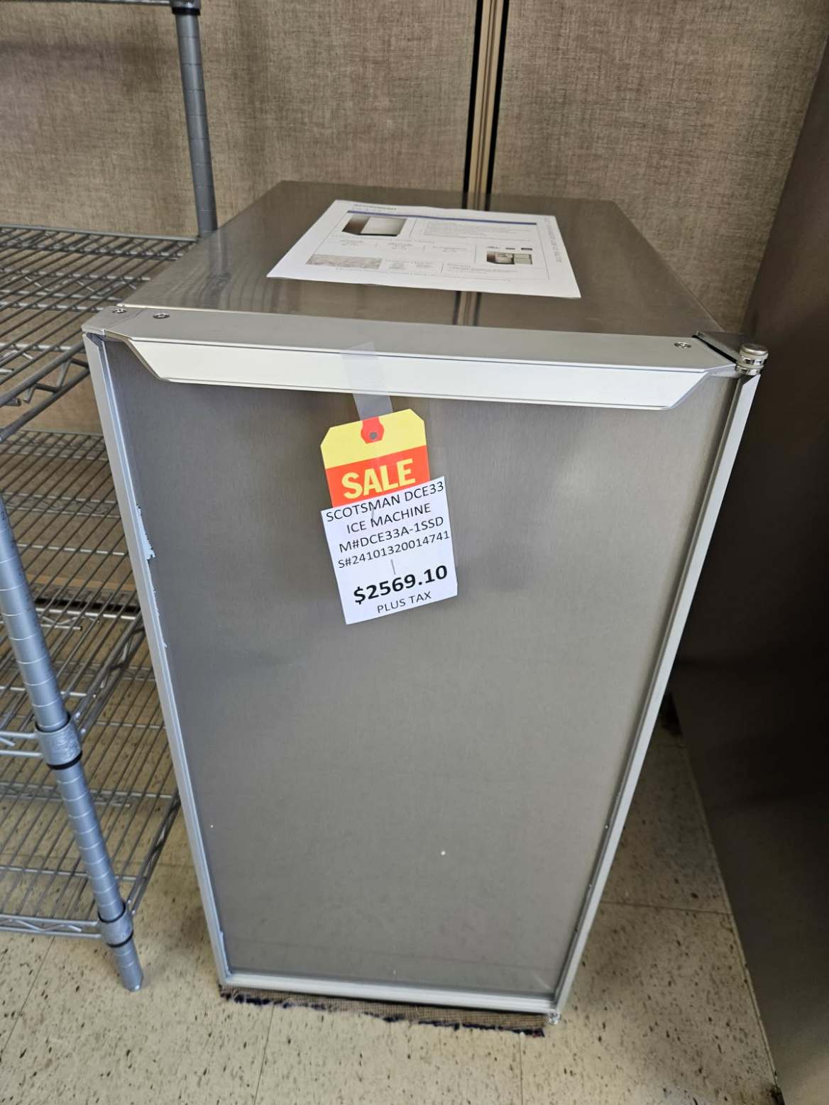 Scotsman Ice / Water Dispenser for sale